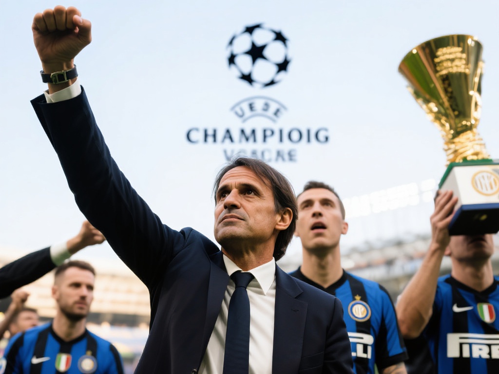 国米主帅在制定赛季目标时，应对三线作战的