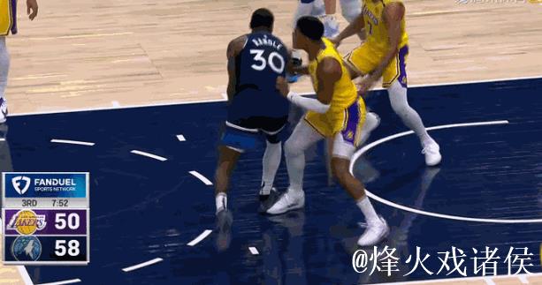 詹姆斯缺阵浓眉贡献23+11拉塞尔低迷 湖人负于森林狼 詹姆斯缺阵浓眉贡献23+11拉塞尔低迷 湖人负于森林狼